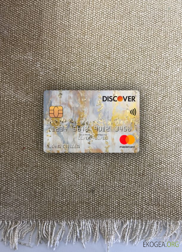 USA Discover Bank Mastercard photolook recto